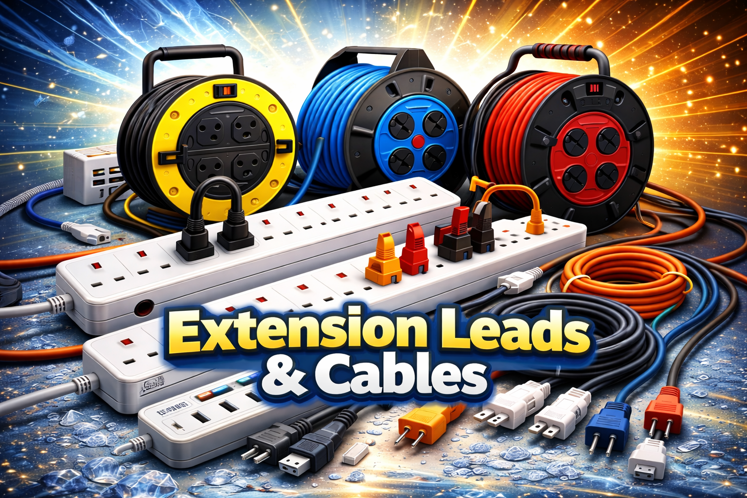 Extension Leads Graphics Extension Leads & Cable Reels