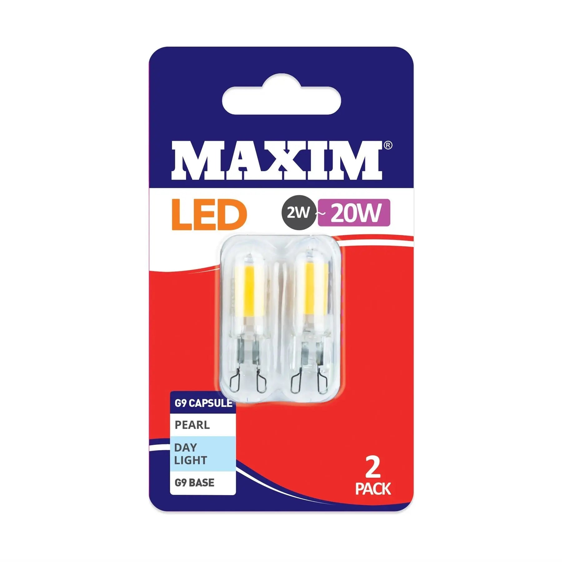 G9 Day Light 20w Capsule LED Bulb  2 pack