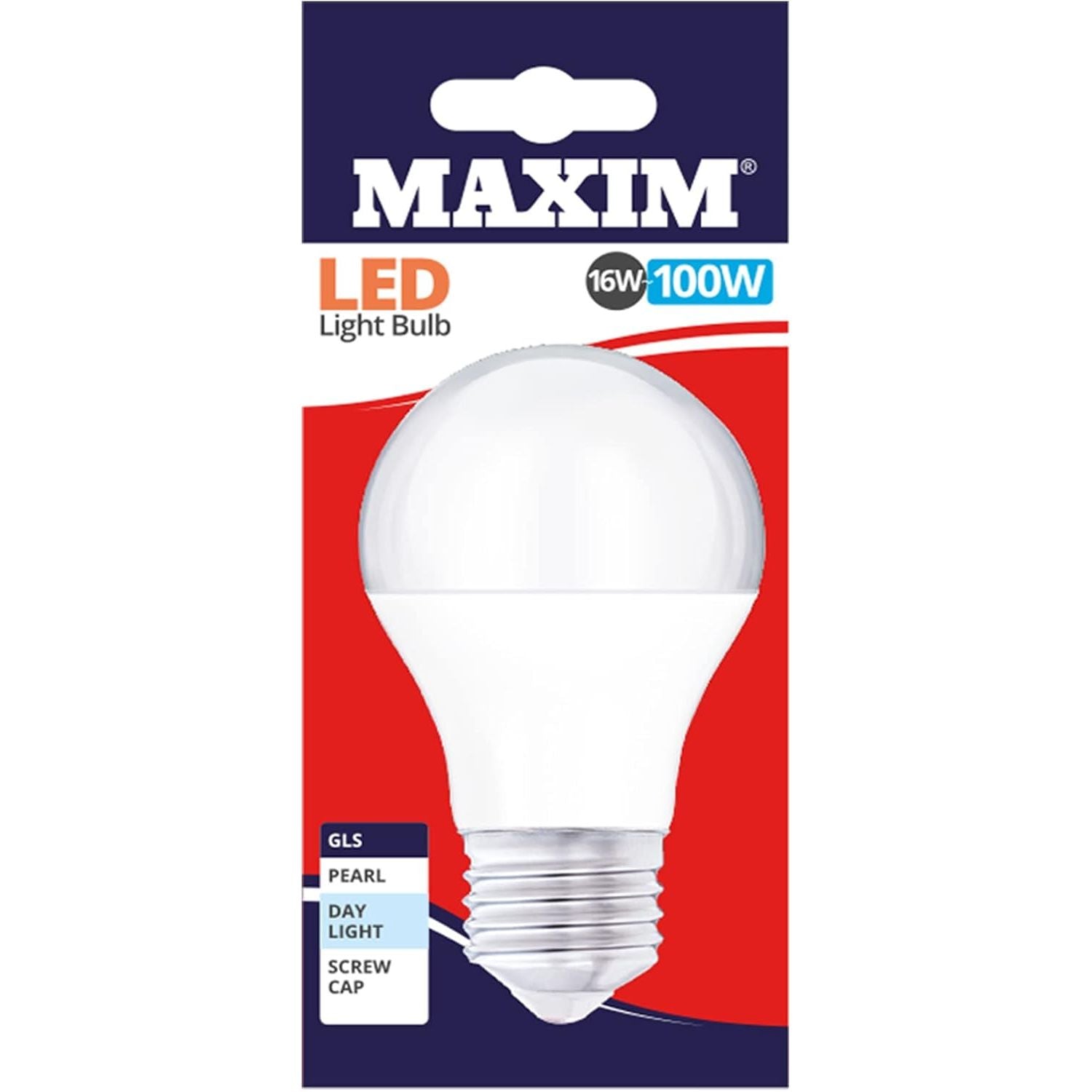 GLS Edison Screw Day Light 100w (13w) E27 Pearl LED Bulb