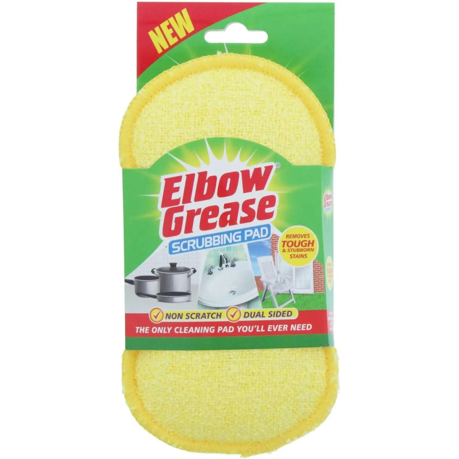 Scrubbing Pad 1pk Elbow Grease
