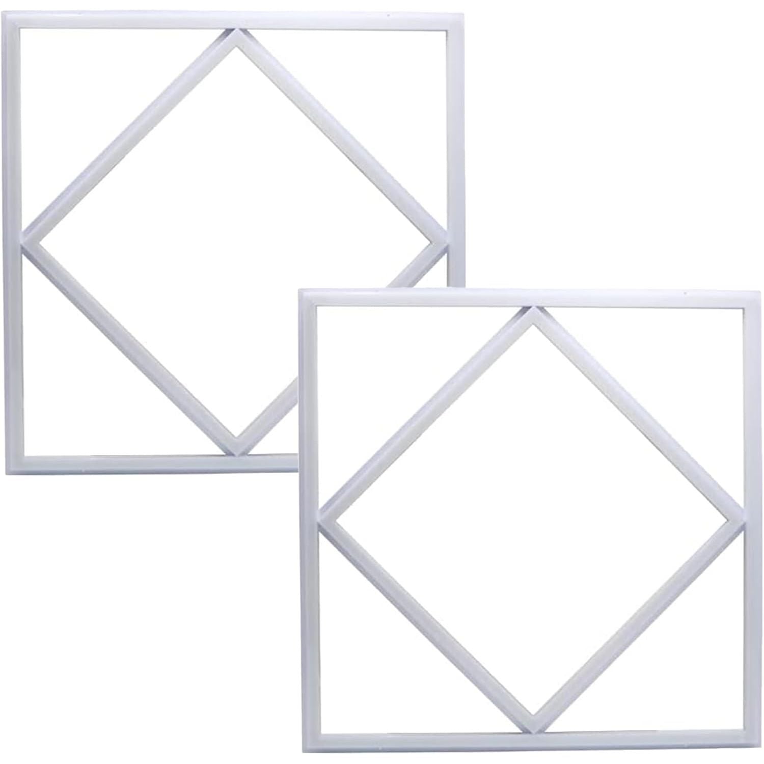 72W LED Frame Diamond Panel Light 6500K 2 pack.