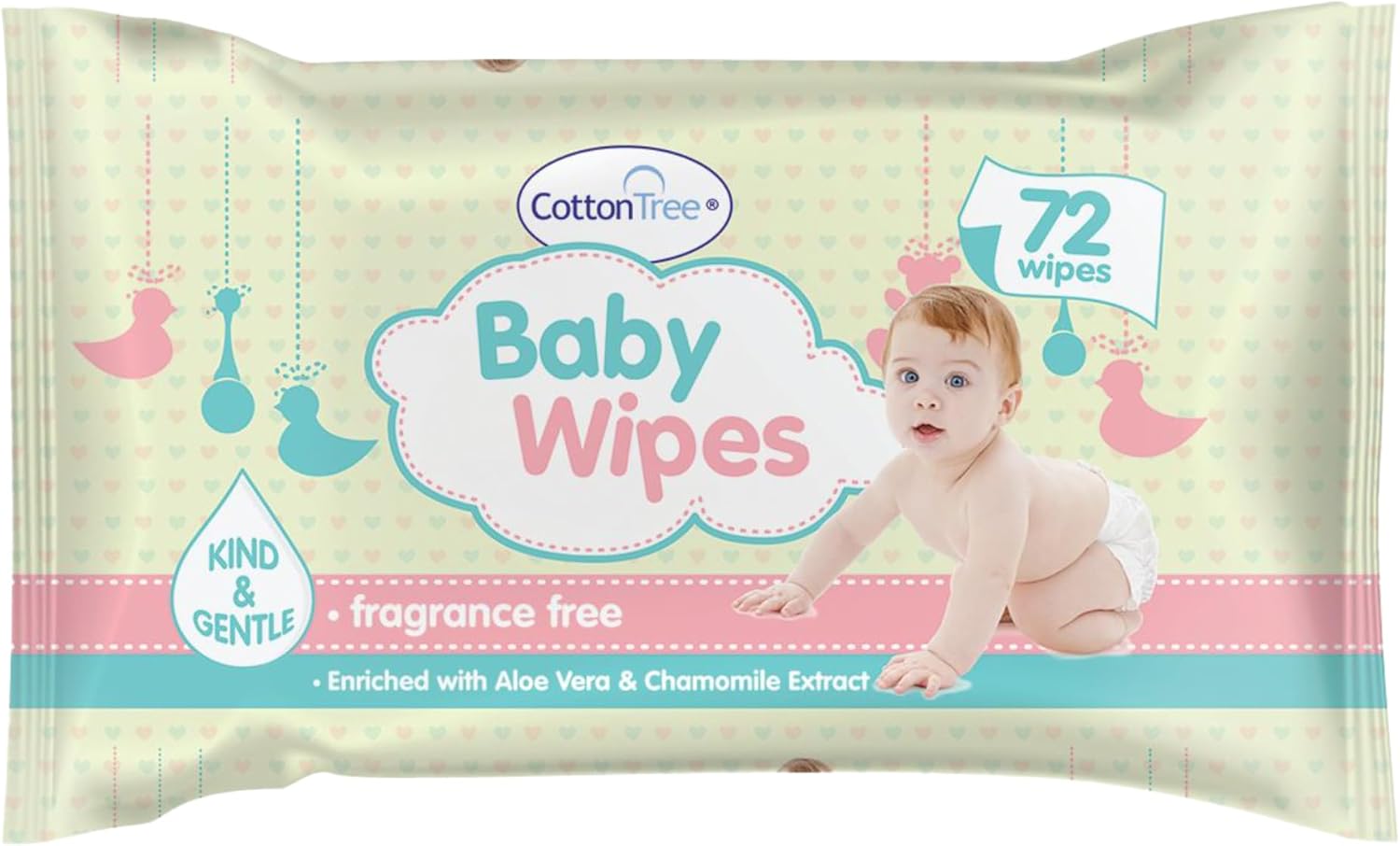 Baby Wipes 72pk