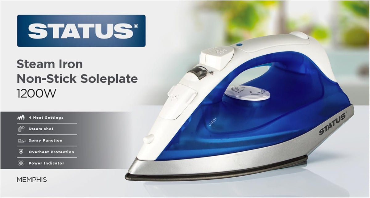 Steam Iron Memphis 1200w