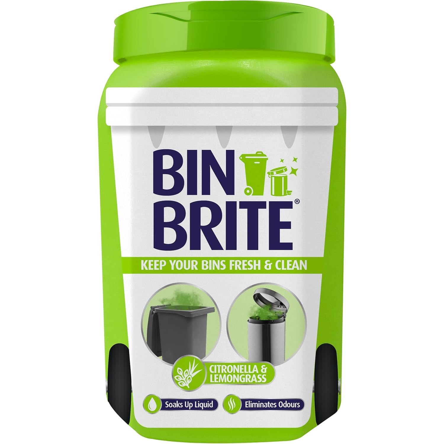 12 x Bin Odour Neutraliser Citronella & lemongrass 500g
