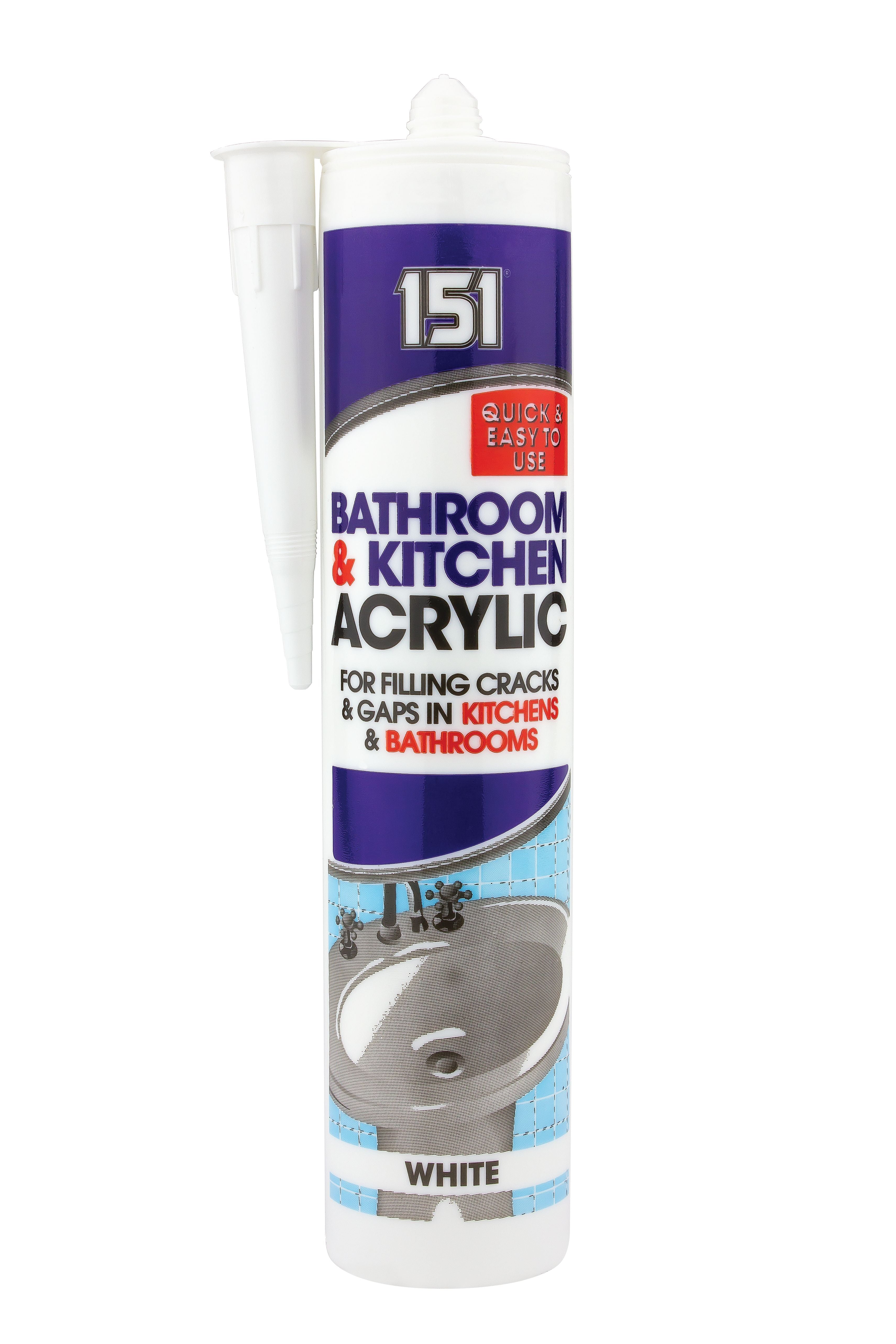 Bathroom & Kitchen Acrylic 280ml
