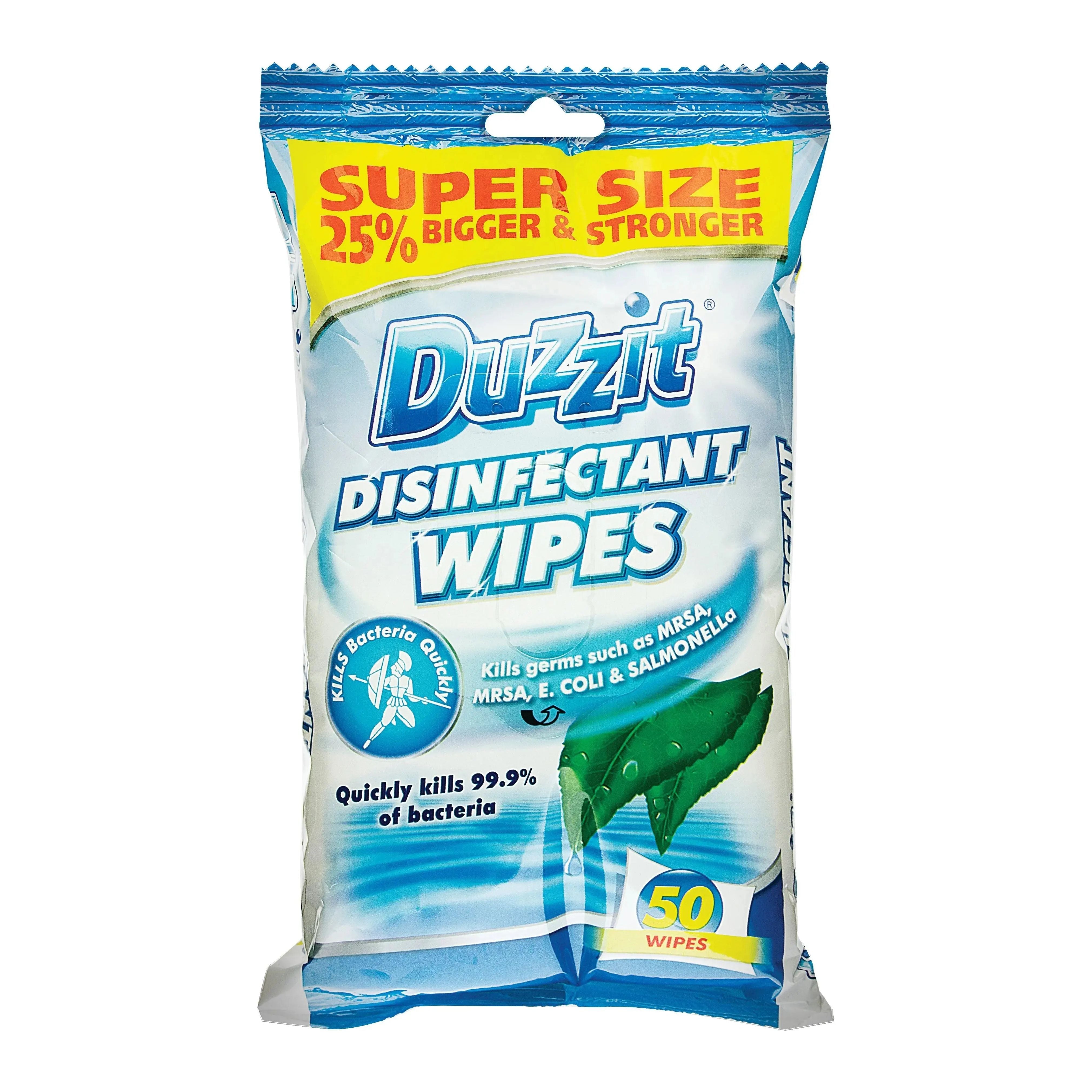 Disinfectant Wipes Duzzit 50pk