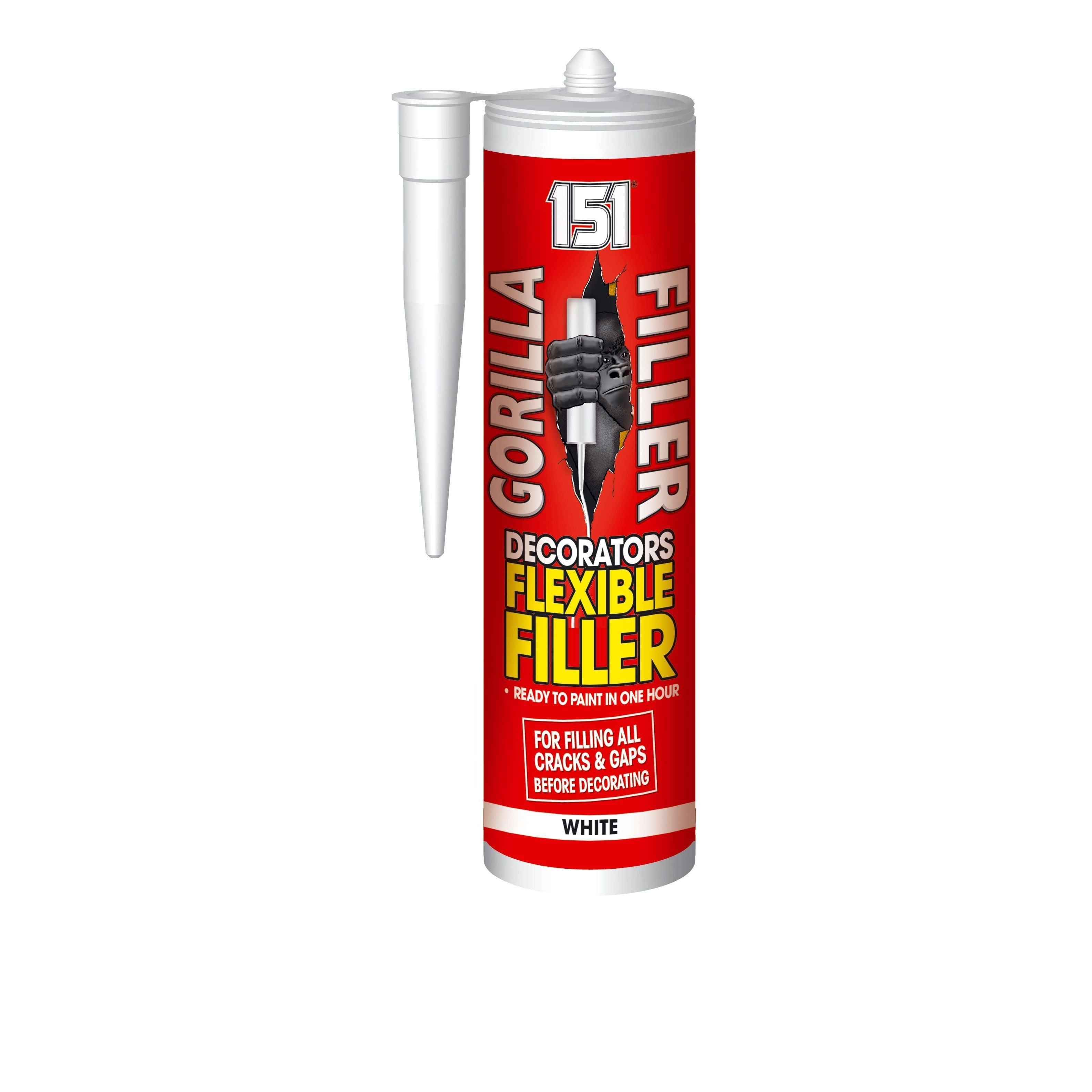 Gorilla Decorators Flex Filler White (cart) 280ml