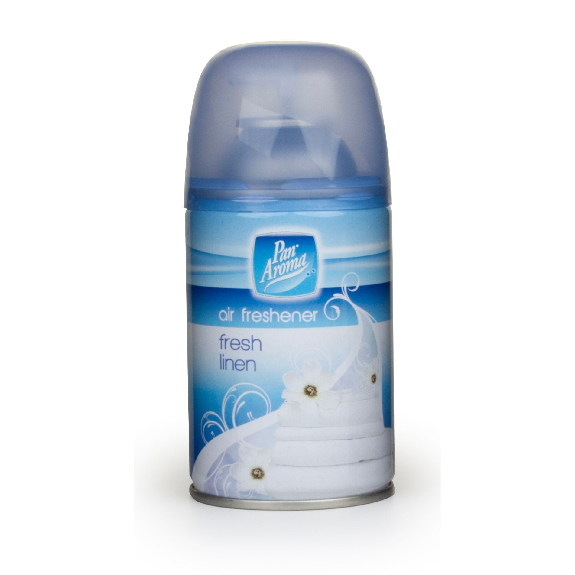12 x Pan Aroma 250ml Freshener Refill Fresh Linen