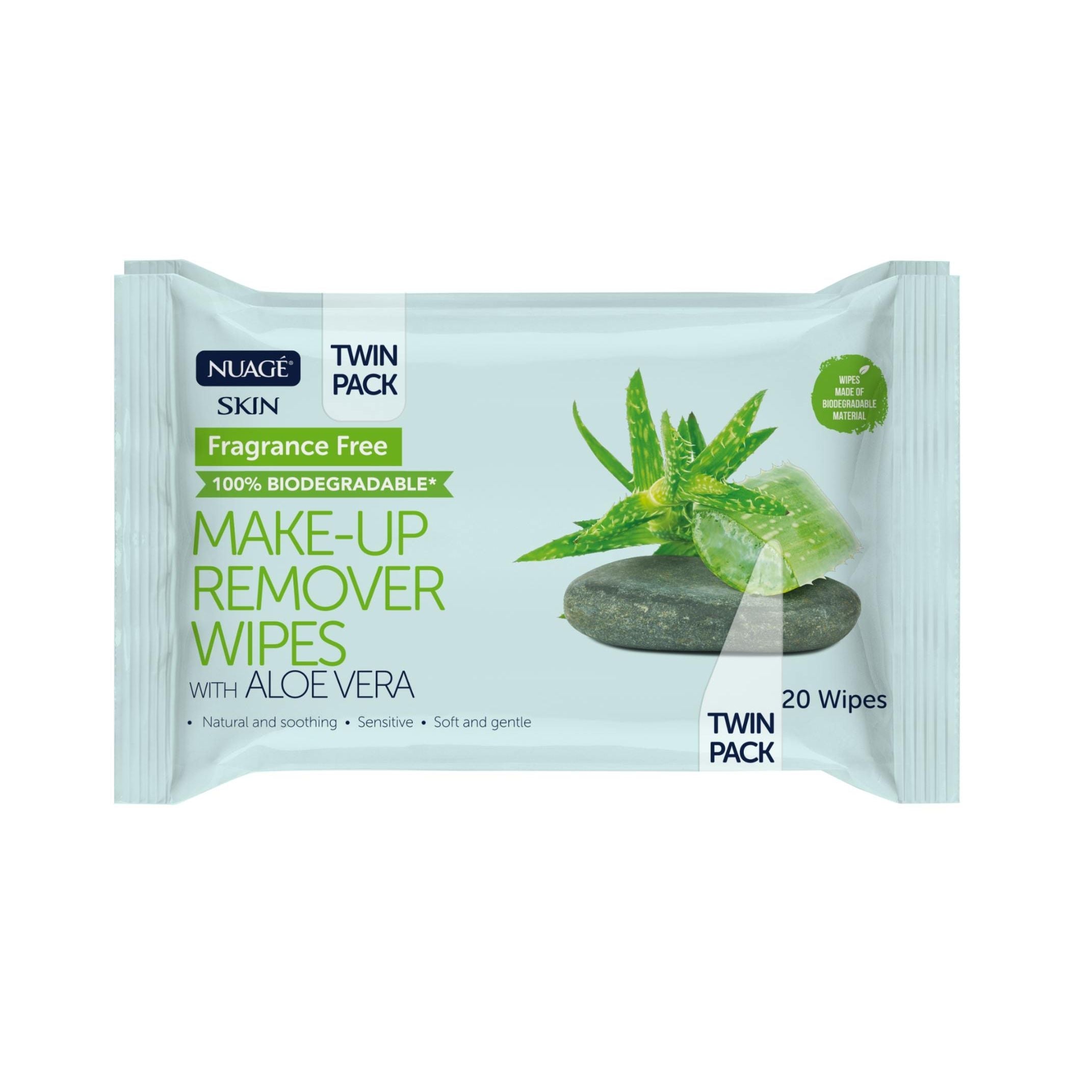Make up Remover Wipes 2 x 20pk