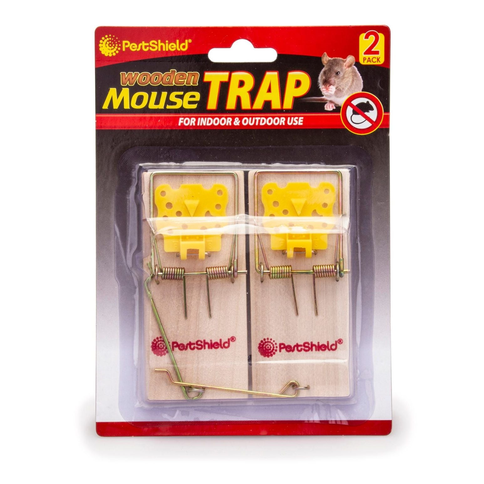 Wooden Mouse Trap 2pk