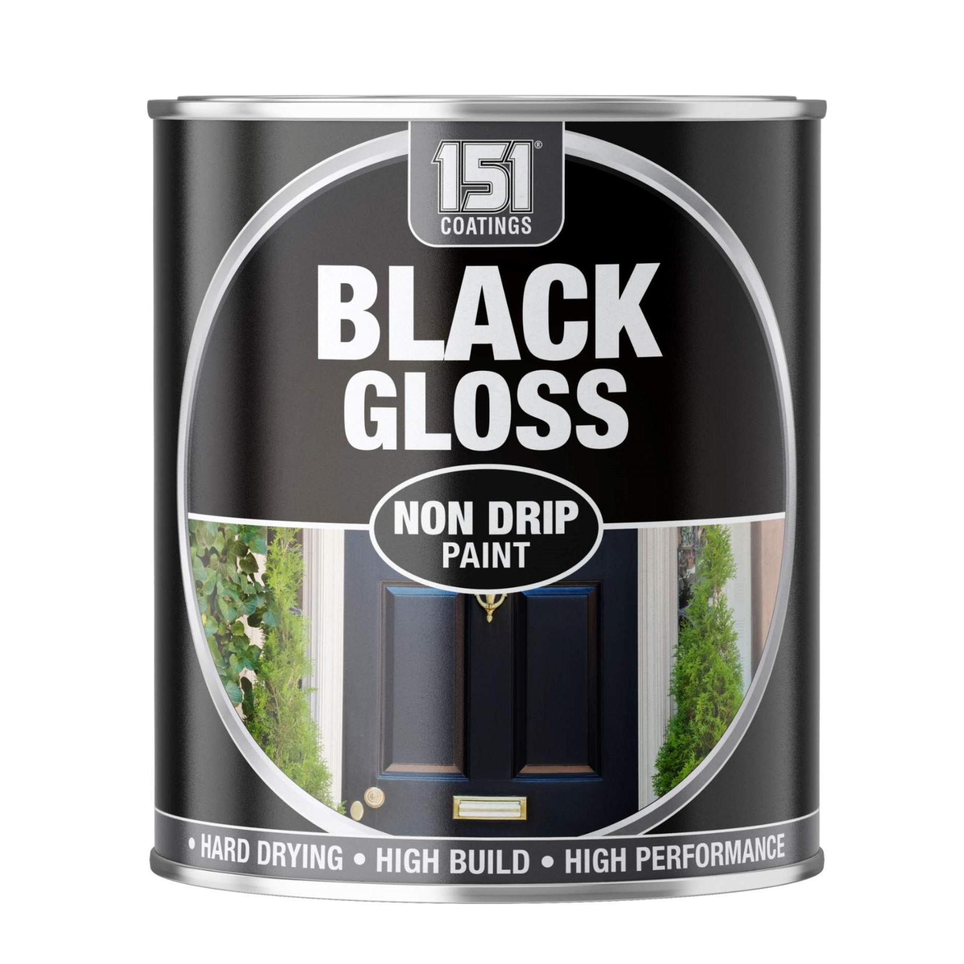 Black Gloss Non-drip Paint 300ml