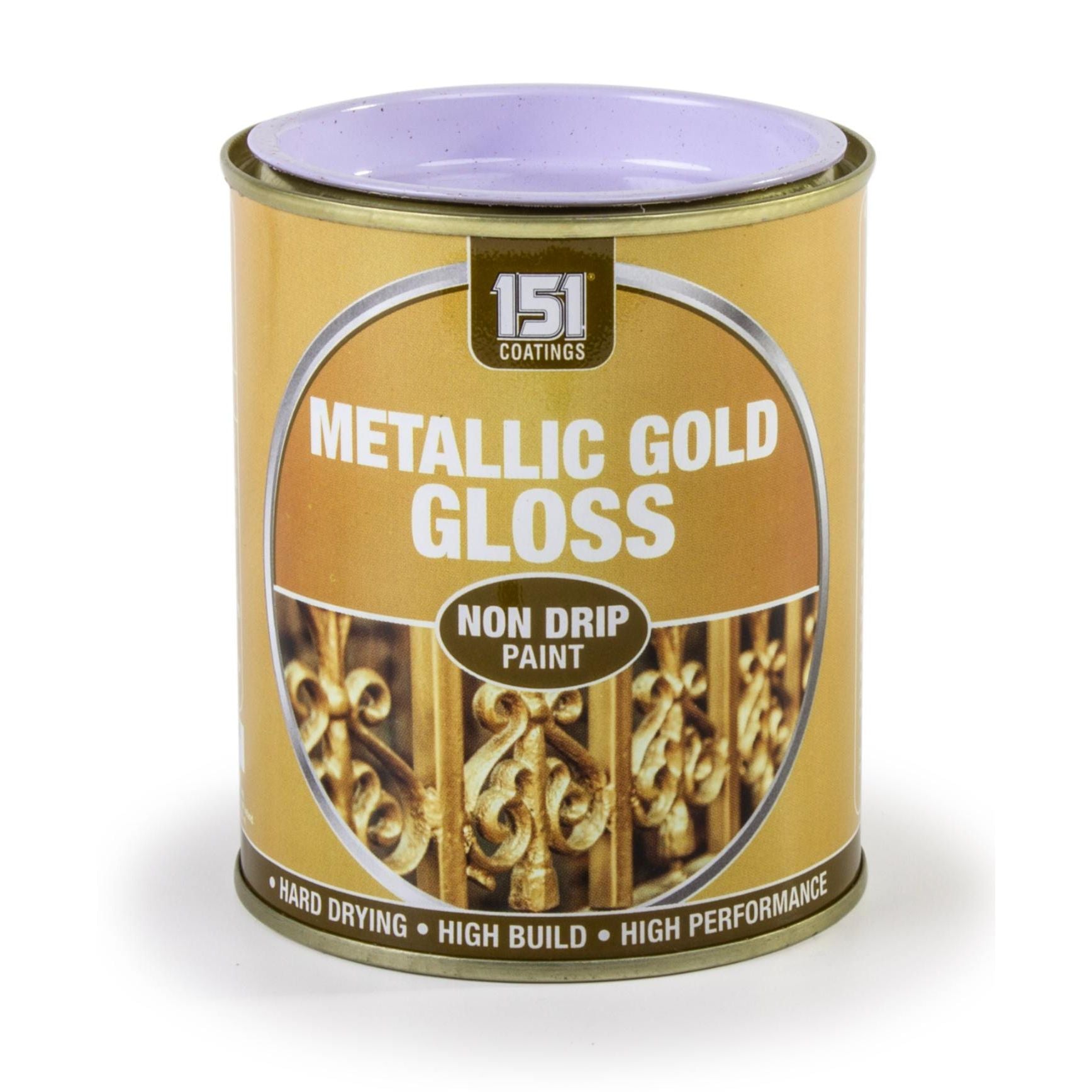 Metallic Gold Gloss Non drip Paint 300ml