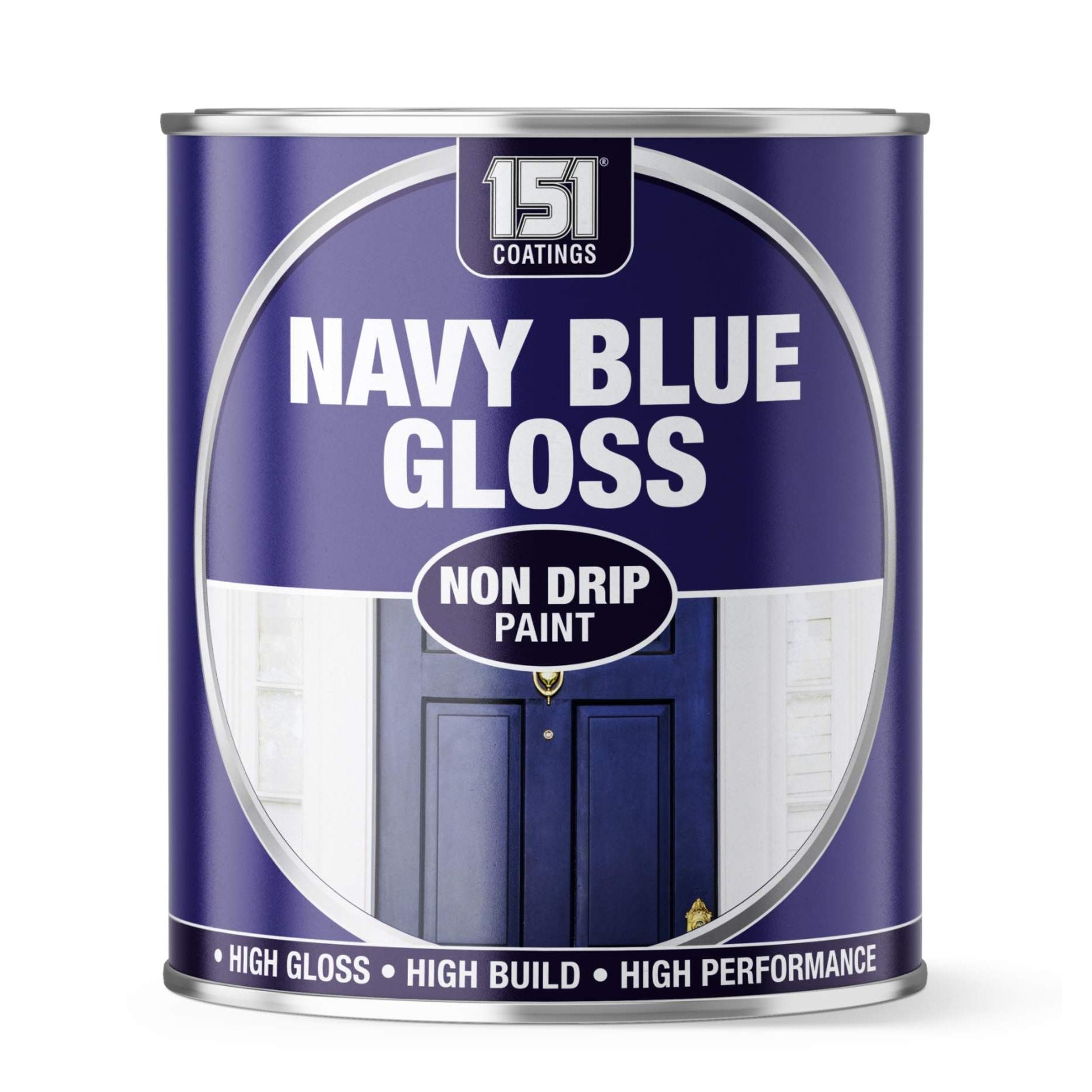 Navy Blue Gloss Non-drip Paint 300ml
