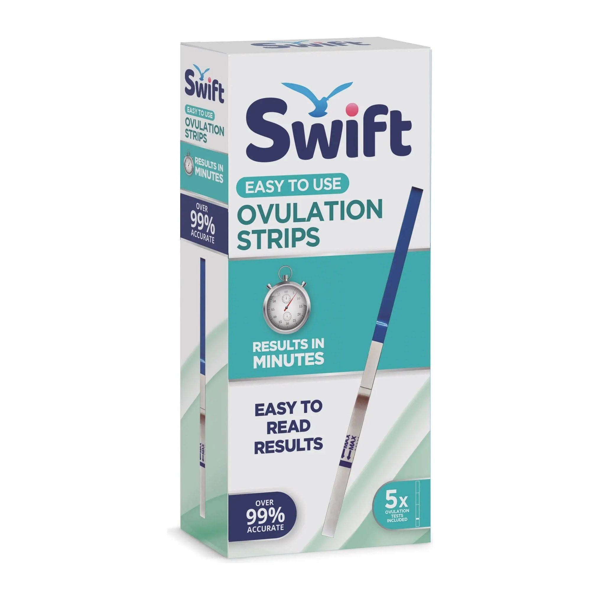 Ovulation Test Strips 5pk (25mlu/ml)