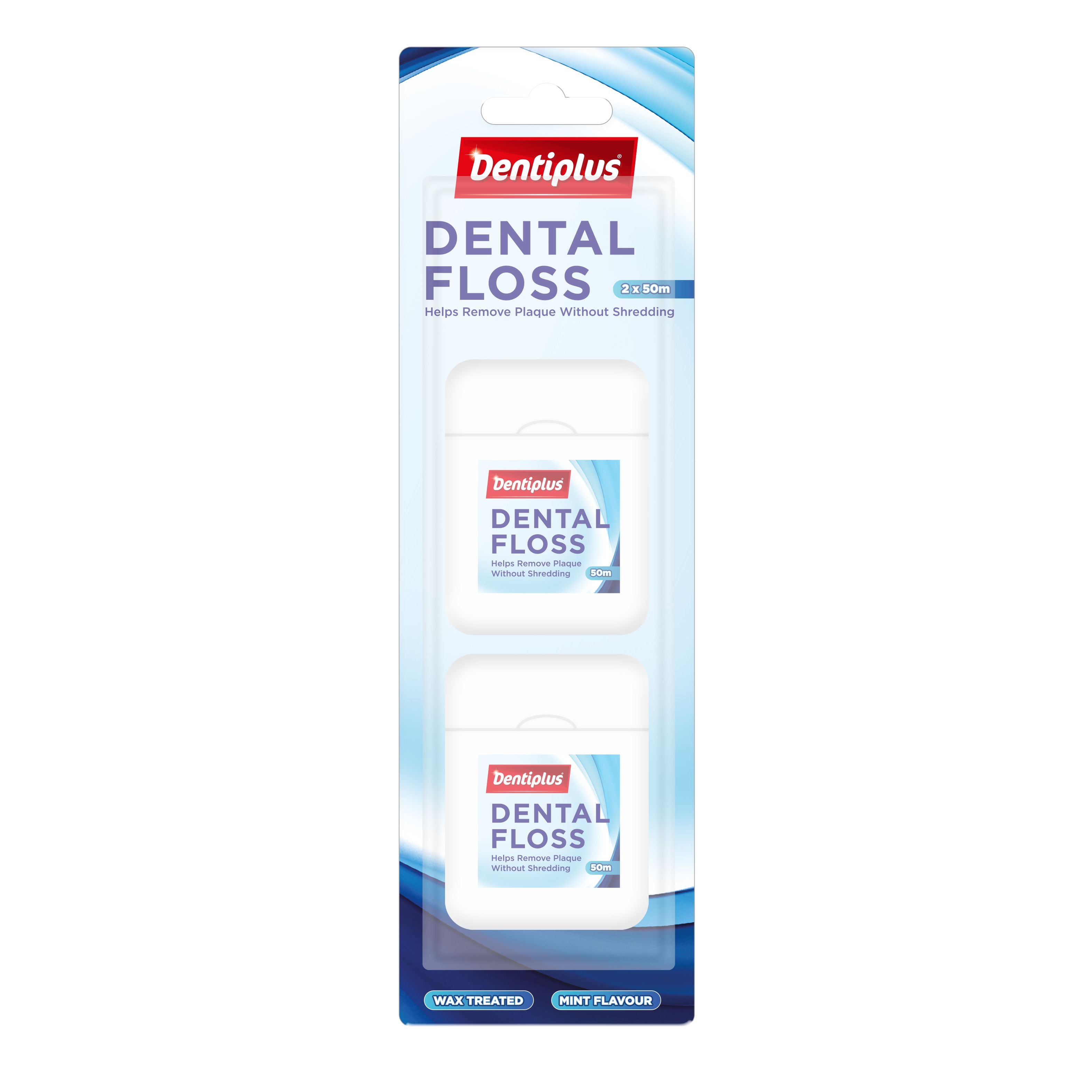 6 x Dental Floss 50m x 2pk