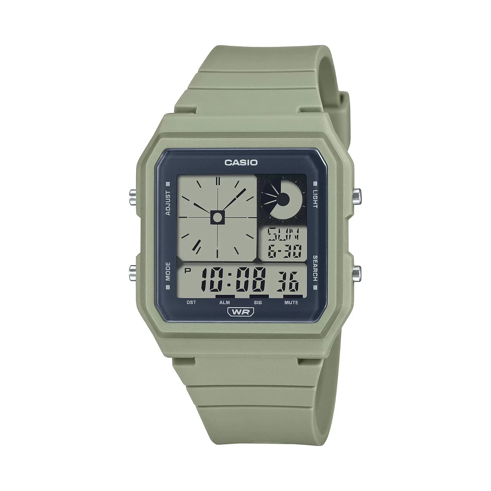 Casio LF-20W-3ADF Retro Vintage Series Light Green Unisex Digital