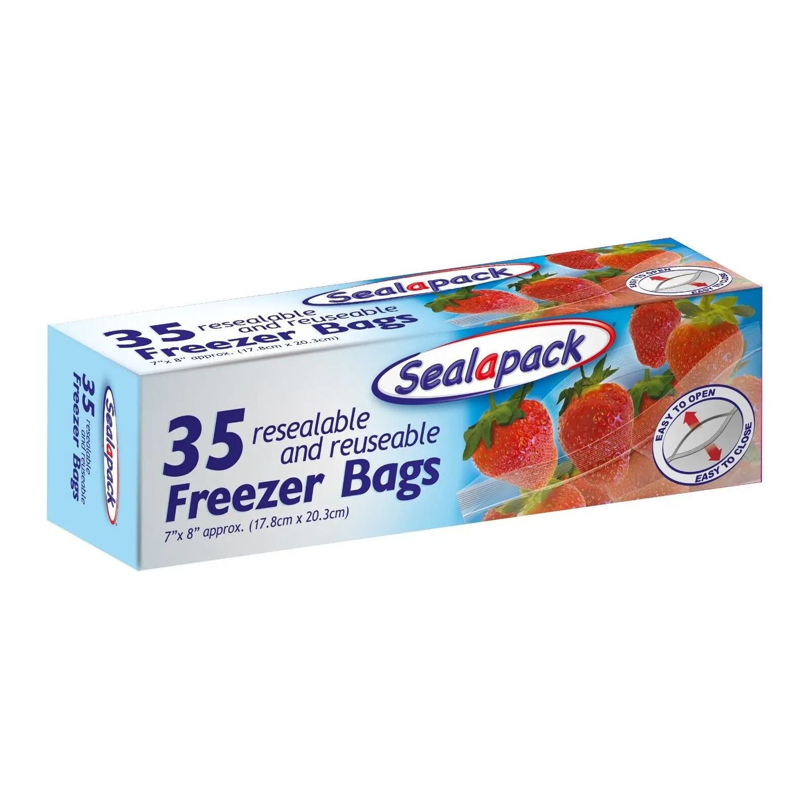 35Pk Freezer Bags 7" x 8"