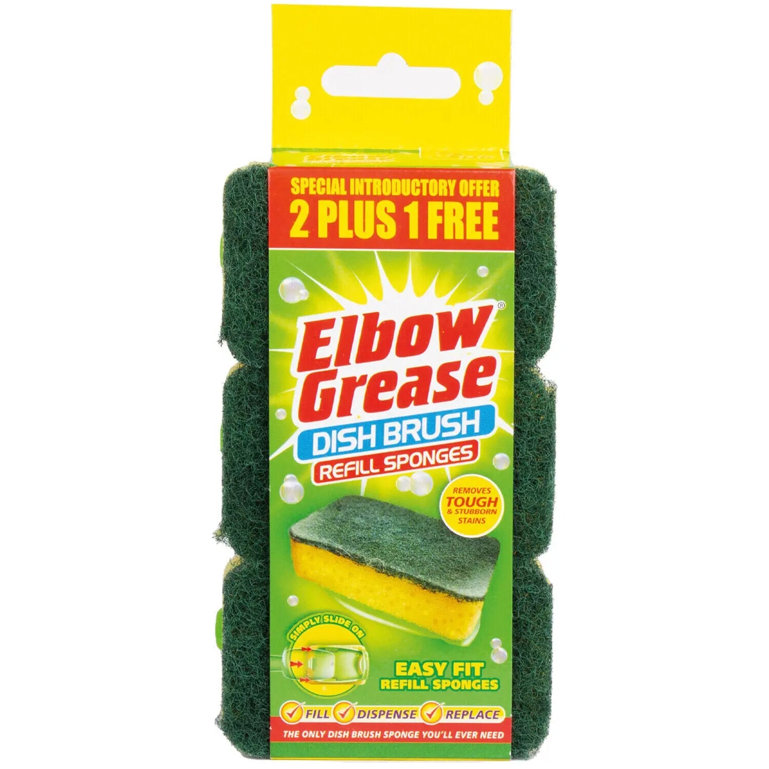 12 x Dish Brush Refill 3pk