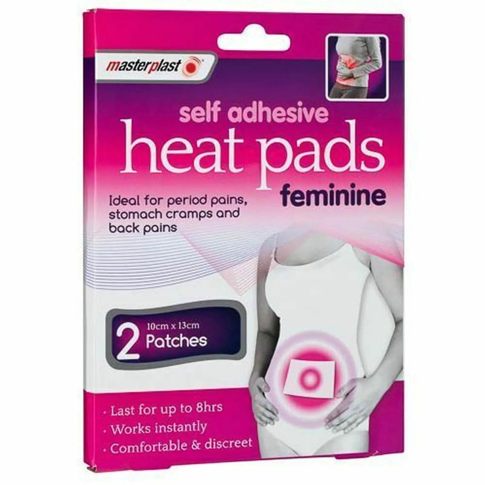 Self Adhesive Instant Fem Heat Pads