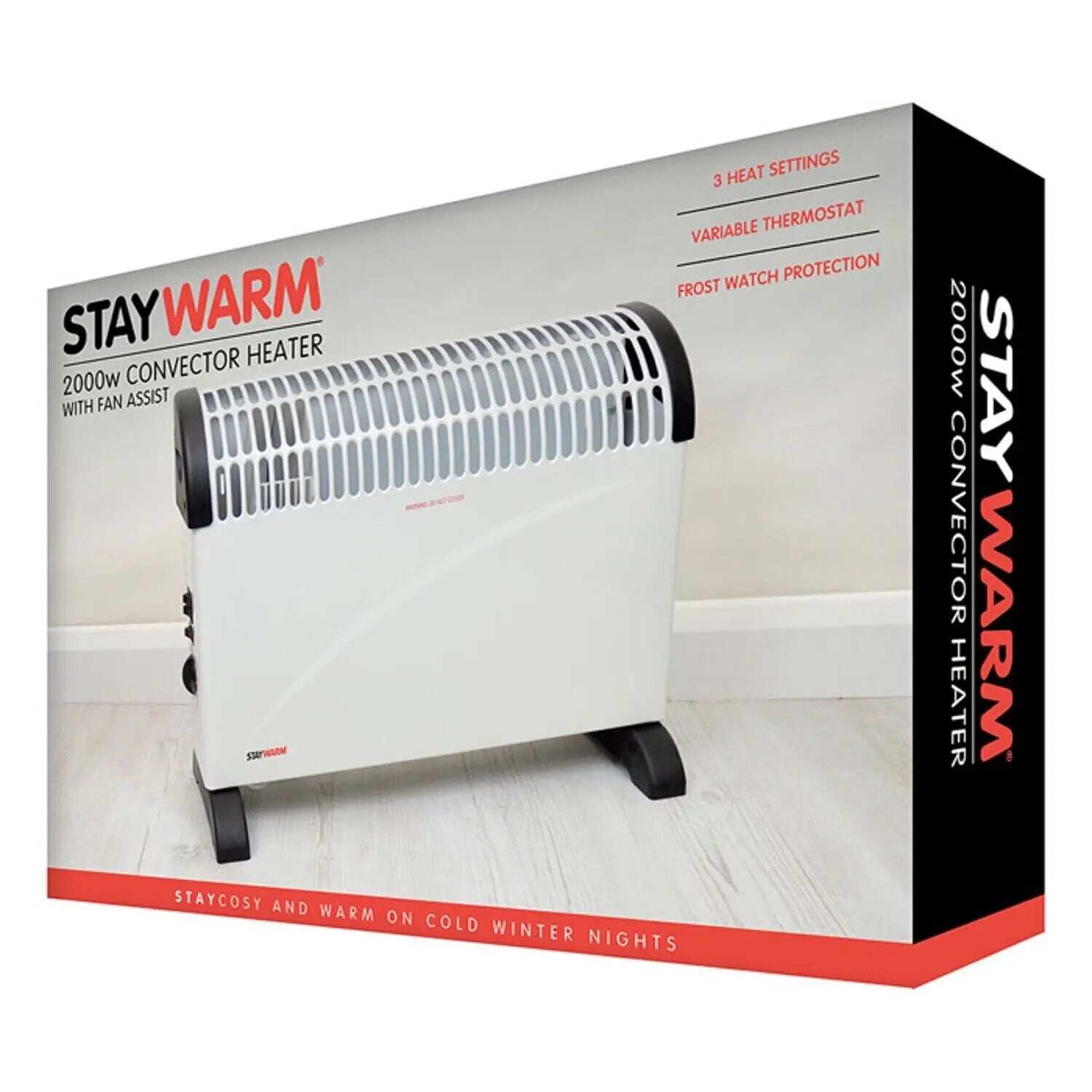 Convector Heater 2000w Fan Assisted