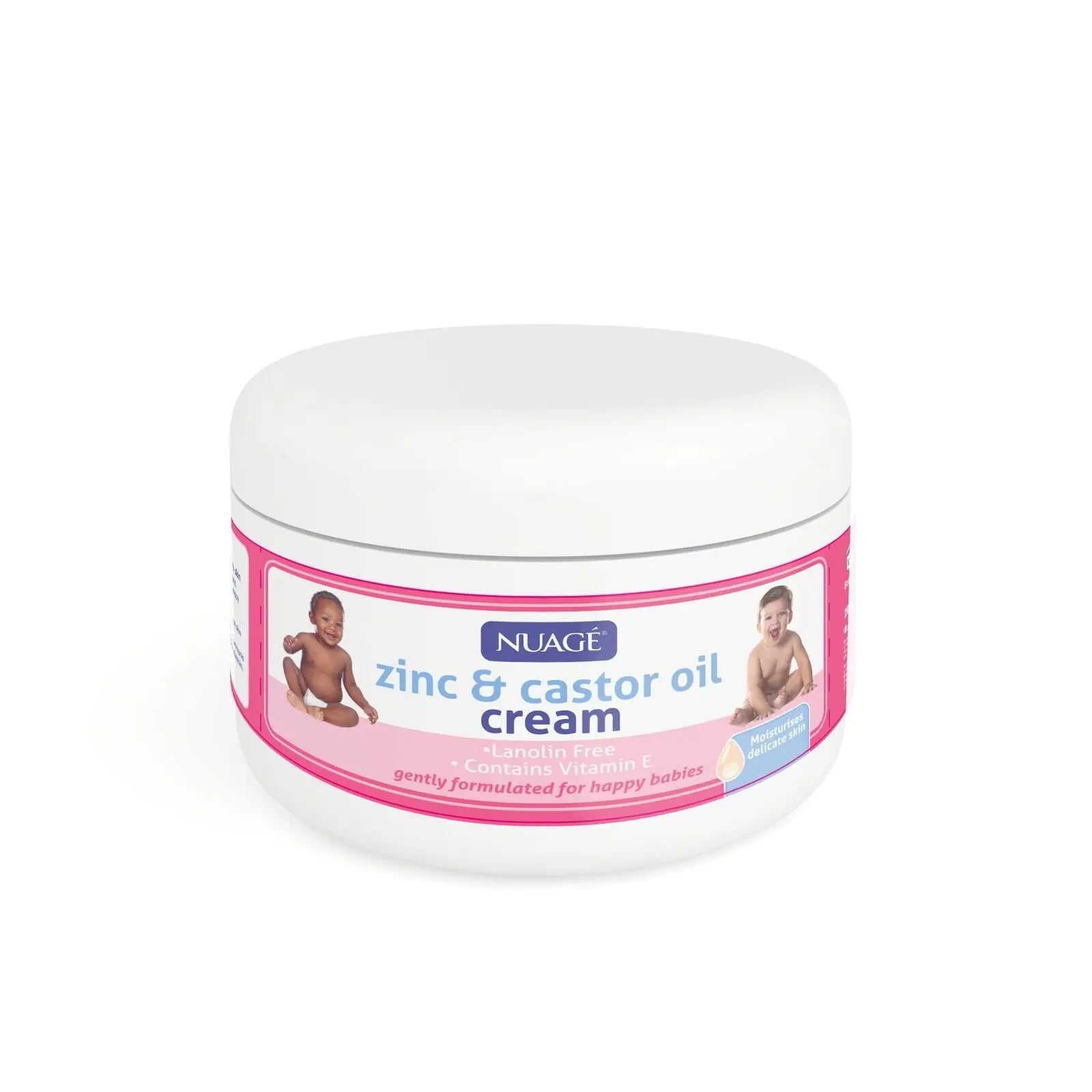 12 x Zinc & Castor Oil Nappy Rash Cream 200ml